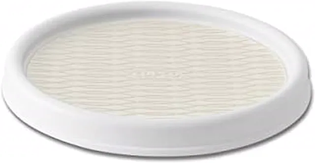 Copco Basics Non-Skid Turntable, 9 inch, Plastic, Cream