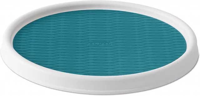 Copco Basics Non-Skid Turntable, 12-Inch, Pagoda Blue