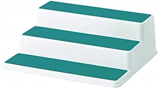 Copco Basics 3-Tier Spice Pantry Kitchen Cabinet Organizer, 10-Inch, Pagoda Blue